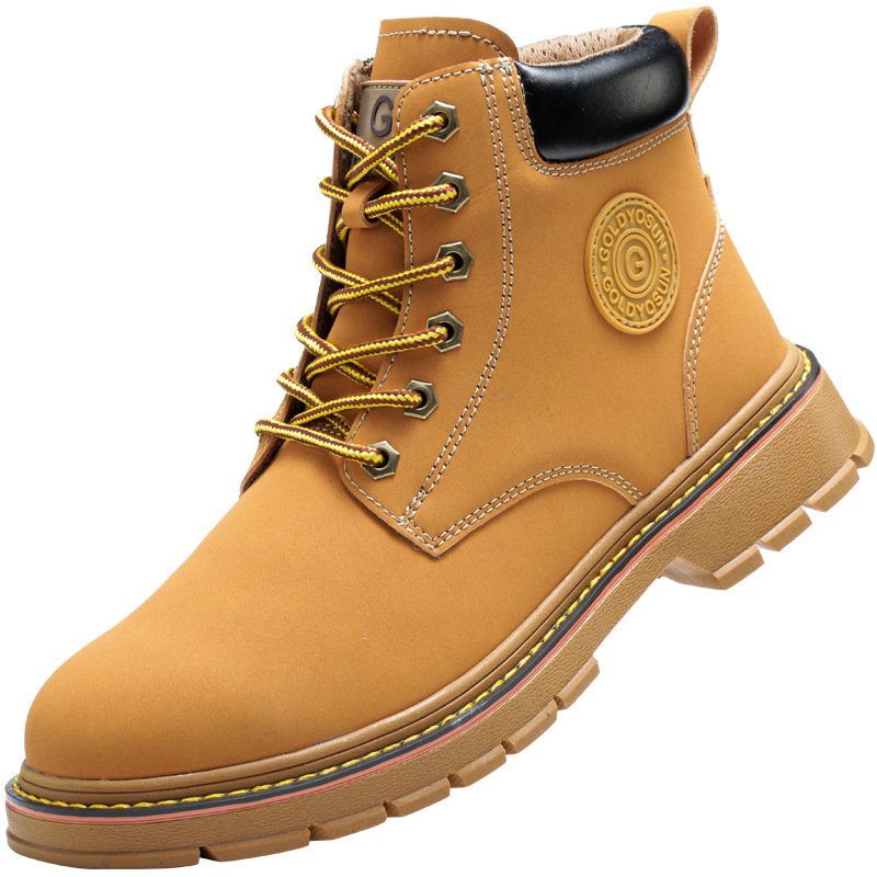 Rugged Protective Work Boots for Men and Women, Couple Style
